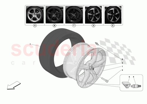 Part Diagram for Ferrari 000775862