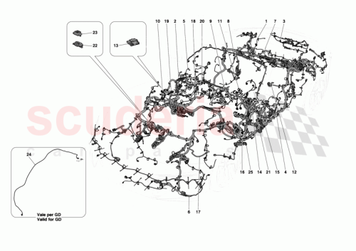 Part Diagram for Ferrari 055005147