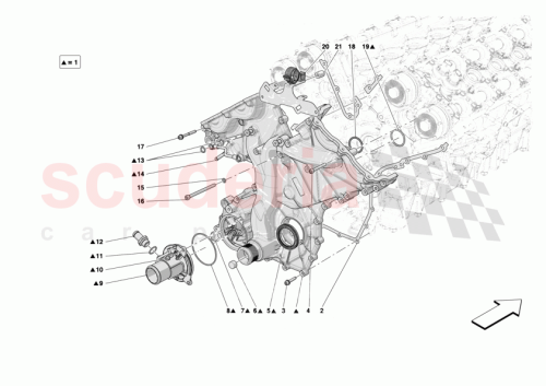 Part Diagram for Ferrari 000231617