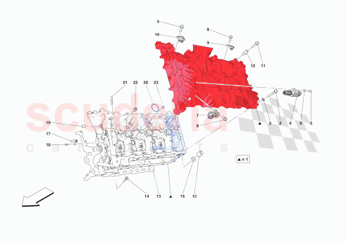 Part Diagram for Ferrari 962415