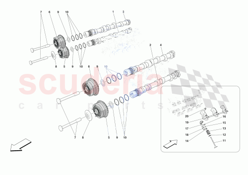 Part Diagram for Ferrari 797723