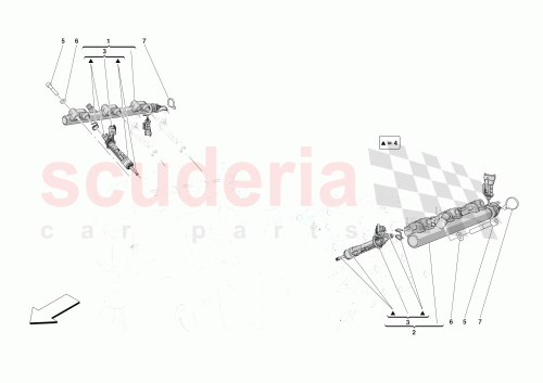 Part Diagram for Ferrari 70007597