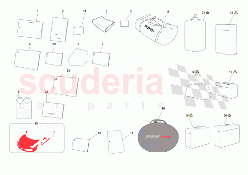 Part Diagram for Ferrari 779265