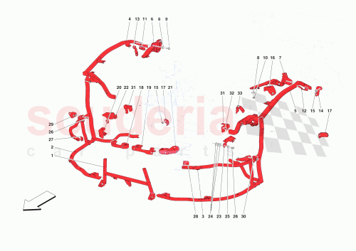 Part Diagram for Ferrari 890415