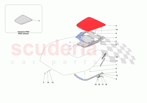 Part Diagram for Ferrari 872926