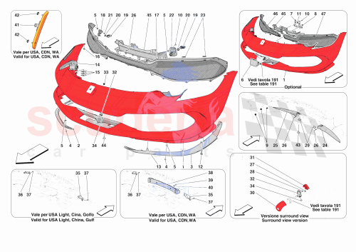 Part Diagram for Ferrari 85599600
