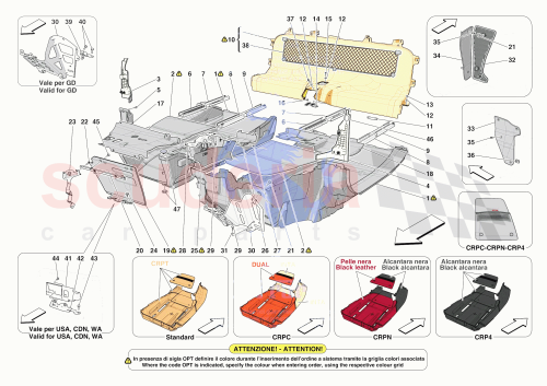 Part Diagram for Ferrari 946028