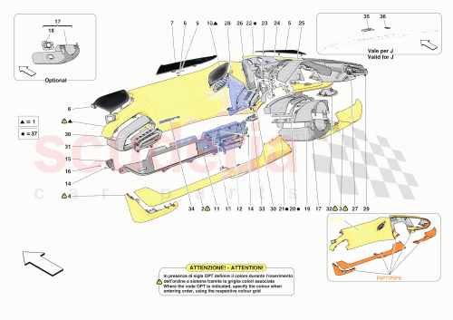 Part Diagram for Ferrari 778686