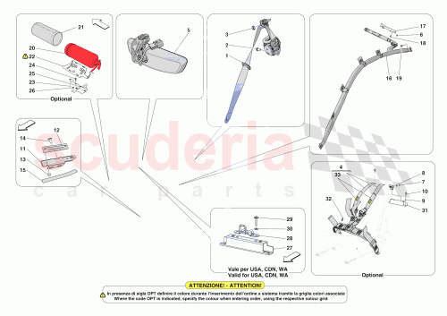 Part Diagram for Ferrari 842214