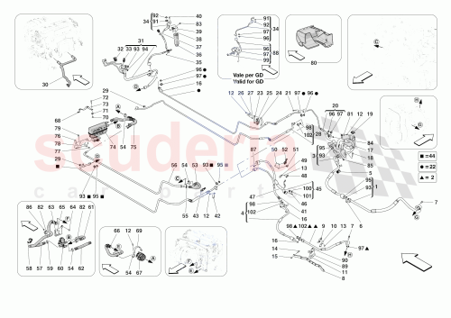 Part Diagram for Ferrari 830033