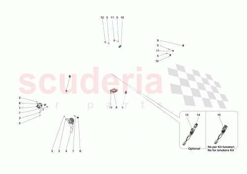 Part Diagram for Ferrari 741570
