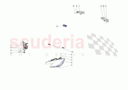 Part Diagram for Ferrari 744262