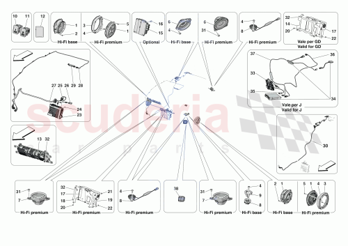 Part Diagram for Ferrari 875005
