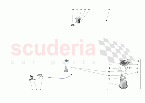 Part Diagram for Ferrari 971865