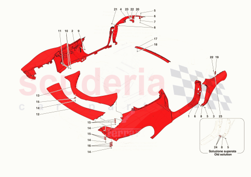 Part Diagram for Ferrari 985774500