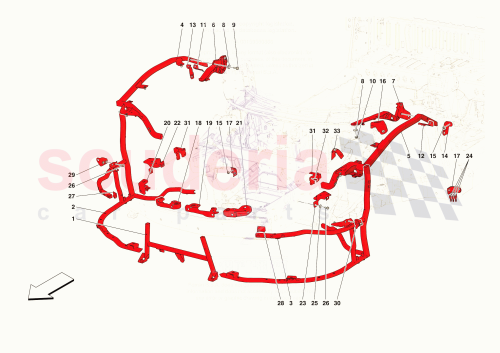Part Diagram for Ferrari 750321