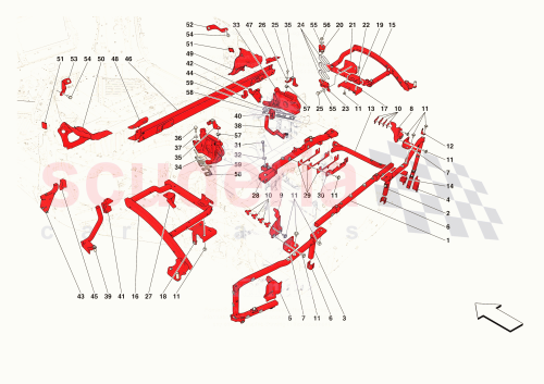 Part Diagram for Ferrari 16287221