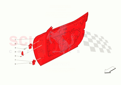 Part Diagram for Ferrari 985787638