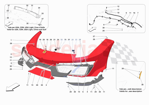 Part Diagram for Ferrari 875873