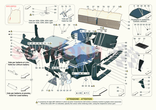 Part Diagram for Ferrari 70006329