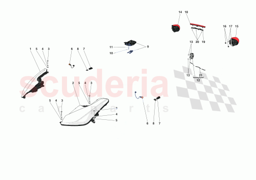 Part Diagram for Ferrari 70006267