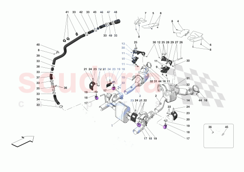 Part Diagram for Ferrari 818977