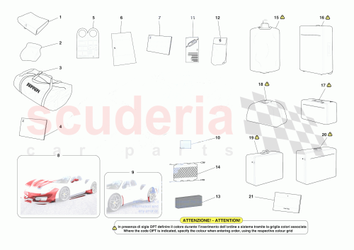Part Diagram for Ferrari 891910