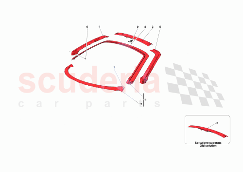 Part Diagram for Ferrari 985907236