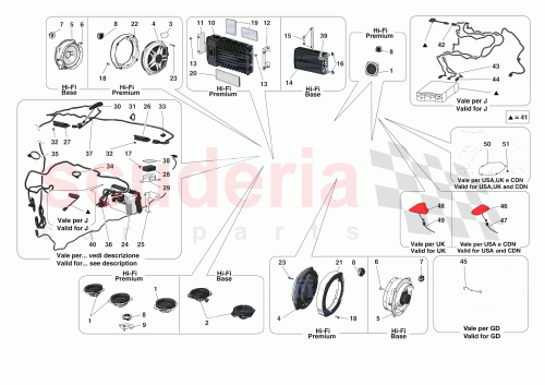 Part Diagram for Ferrari 0869749..
