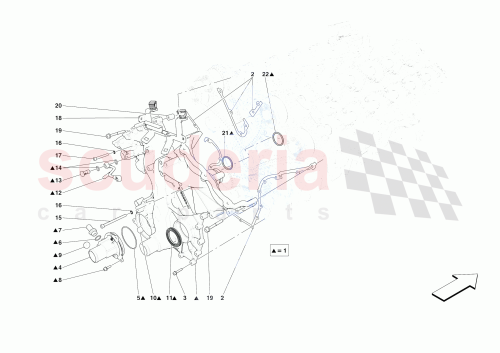 Part Diagram for Ferrari 833402