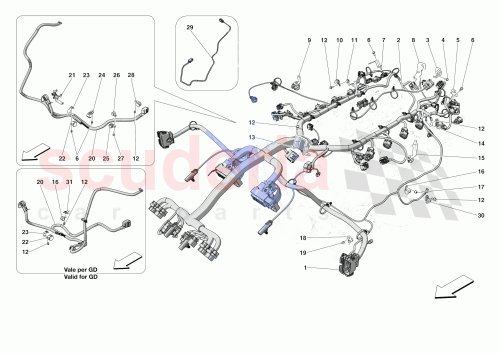Part Diagram for Ferrari 840941