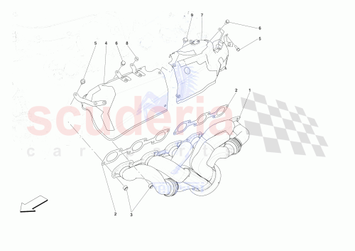 Part Diagram for Ferrari 821250