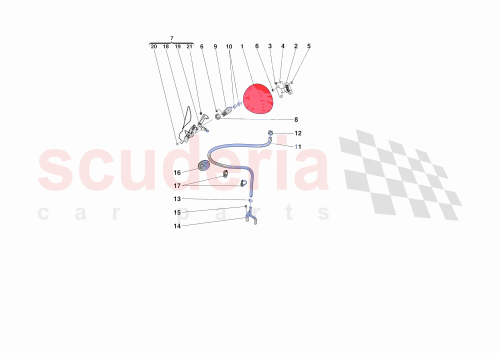 Part Diagram for Ferrari 14098000