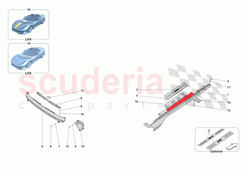 Part Diagram for Ferrari 897537