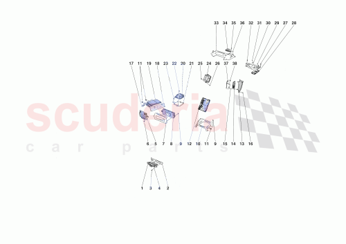 Part Diagram for Ferrari 897538