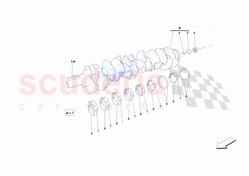 Part Diagram for Ferrari 800694