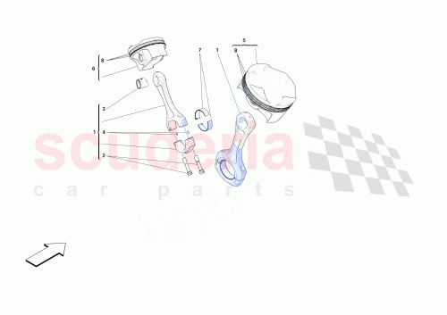 Part Diagram for Ferrari 910540