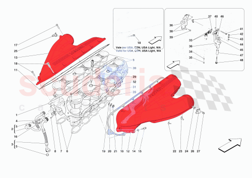 Part Diagram for Ferrari 925284
