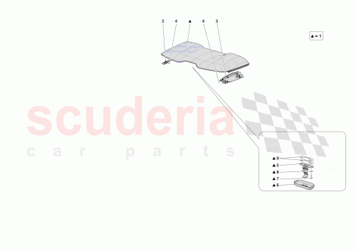 Part Diagram for Ferrari 794038