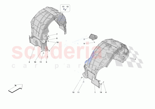 Part Diagram for Ferrari 805019