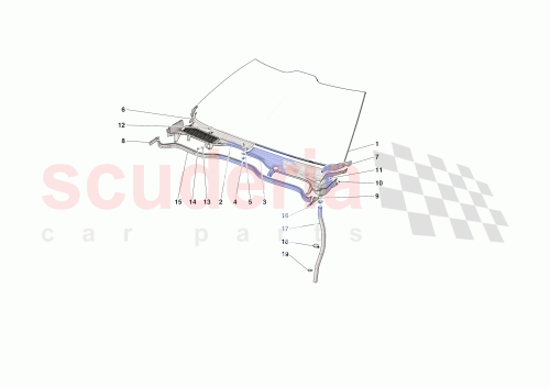 Part Diagram for Ferrari 799801