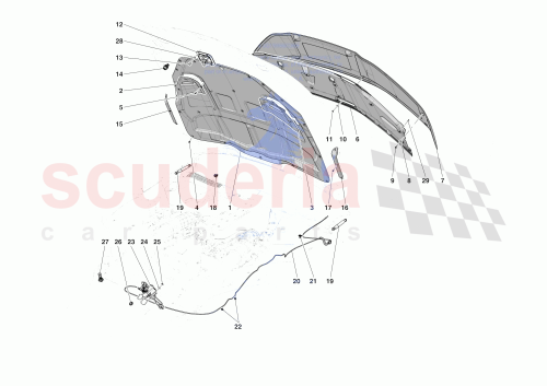 Part Diagram for Ferrari 70007475