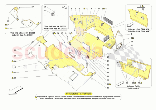 Part Diagram for Ferrari 958480