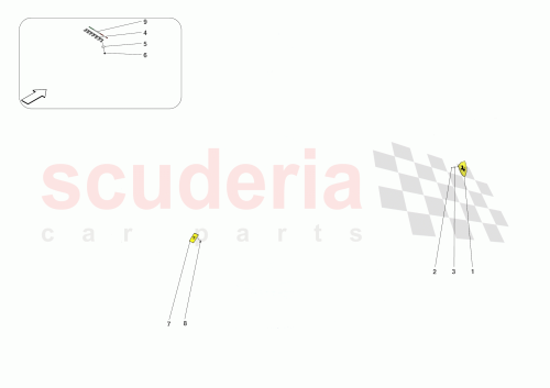 Part Diagram for Ferrari 070007541