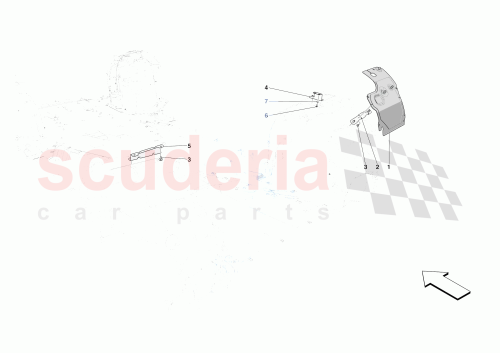 Part Diagram for Ferrari 799140