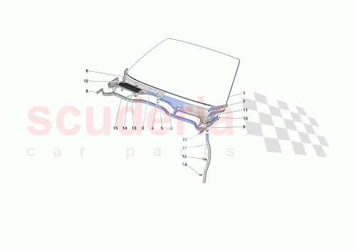 Part Diagram for Ferrari 985950826