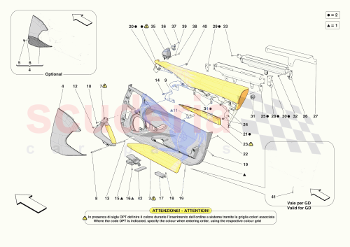Part Diagram for Ferrari 000965409