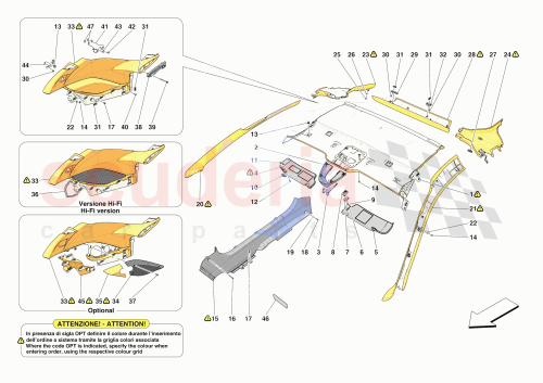 Part Diagram for Ferrari 781618