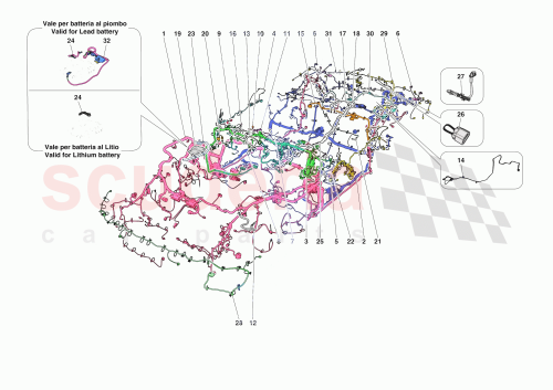 Part Diagram for Ferrari 906893