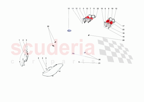 Part Diagram for Ferrari 338467